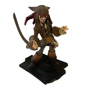 Disney Infinity Pirates Of The Caribbean Captain Jack Sparrow Figure Johnny Depp
